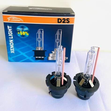 fd_24hr หลอดไฟหน้ารถยนต์ (เฉพาะหลอด) D2S Xenon เฉพาะหลอด HID 35W 4300K 6000K 8000K 10000k 12000k 1คู