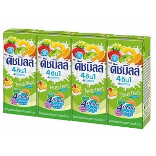 ดัชมิลล์ นมเปรี้ยว 180มล.แพค4 (เลือกรสได้)