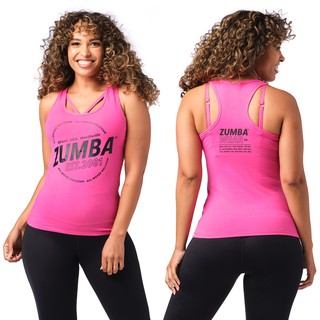 Zumba Wear : All Moves Welcome Racerback (เสื้อกล้ามออกกำลังกายซุมบ้า)