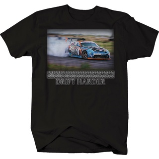 ขายดี!ขายดี เสื้อยืดลําลอง แขนสั้น คอกลม พิมพ์ลาย Nissan Z Track Smoking Tires PHcail96AOaimi59S-5XL