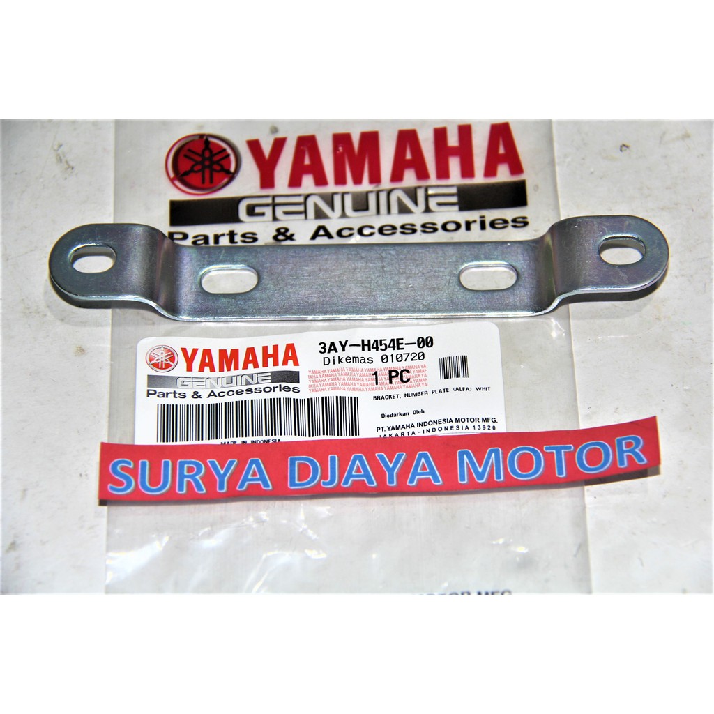 ขายึดหรือขายึดหรือที่วางป้ายทะเบียนด้านหน้า Yamaha F1ZR F1Z Mio Force 1 F1Z R Vega Lama Alfa C 3AY-H