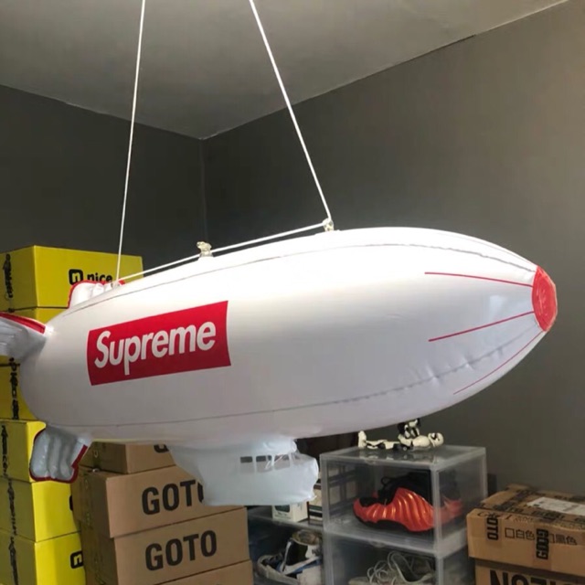 [ 💥 ส่งฟรี 444.-] พร้อมส่ง 📦 เป่าลม Supreme 17FW inflatable blimp เครื่องบินเป่าลม ของแต่งห้อง