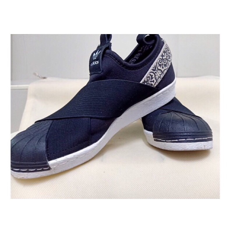 รองเท้า Adidas Superstar Slip on แท้ 💯 UK 4,jp225