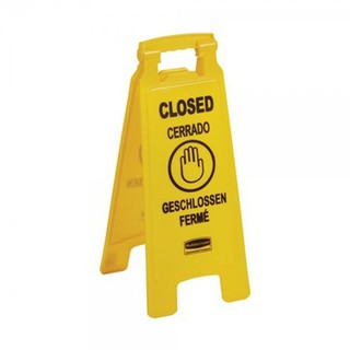 ป้ายเตือนกันลื่นพื้นลื่น แบบ2หน้า - FLOOR SIGN