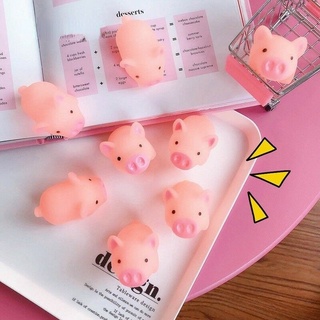 ตุ๊กตาหมูสีชมพู ของเล่นสำหรับเล่นคลายเครียด