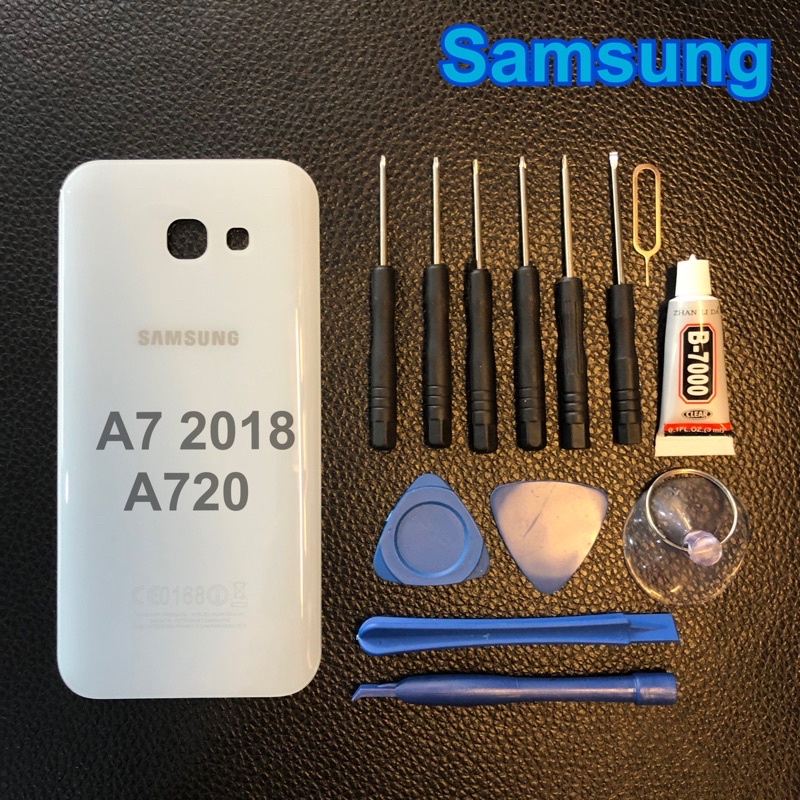 ฝาหลัง A720/A7 2018 สีฟ้าอ่อน