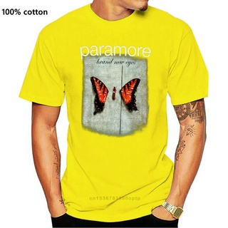 เสื้อยืดผ้าฝ้าย พิมพ์ลาย Paramore - Brand Eyes - Band AChine00AMbppl49Size S-5XL