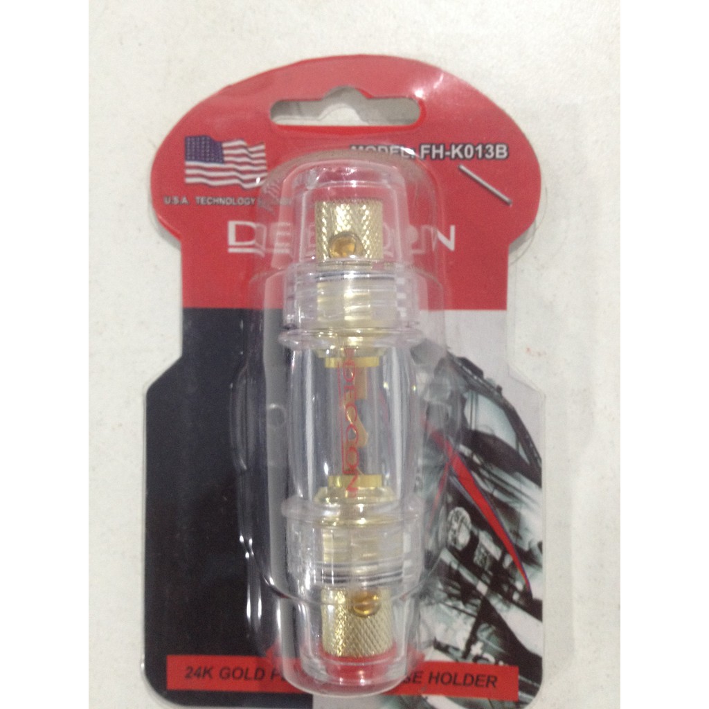 ฟิวส์ รถยนต์ Fuse 60A DECCON FH-K013B Gold 24K