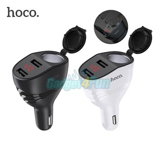 Hoco Z34 96W 3.1A Maxที่ชาร์จในรถ Thunder power lighter car charger with LED display