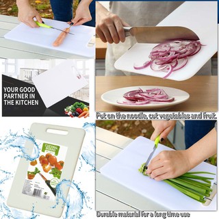 เขียง เขียงพลาสติก ขนาด 36x24 cm เขียงอเนกประสง เขียงพลาสติกสีวัสดุบรอดพลาสติก ABS T1103