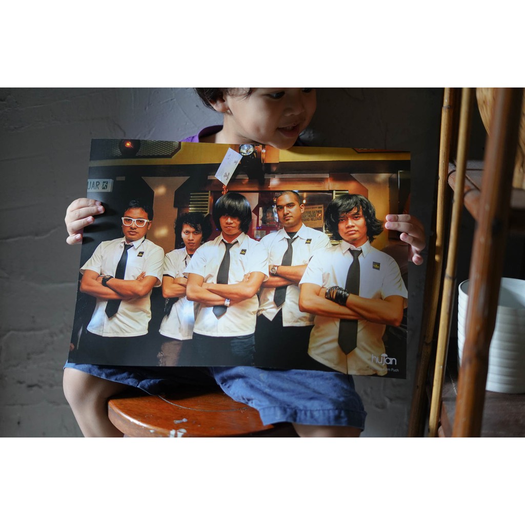 โปสเตอร์ Hujan Band di Planet Hollywood 2008 - ขนาด A3