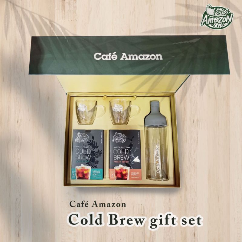 กาแฟสกัดเย็น Cafe Amazon Cold Brew gift set