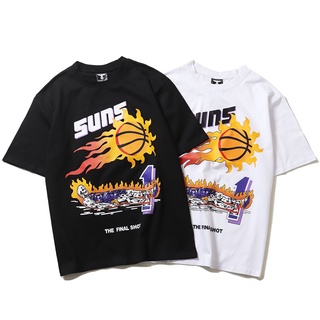 ผ้าฝ้าย 100%COTTONเสื้อยืดแขนสั้น พิมพ์ลาย NBA Lakers Kobe Bryant แฟชั่นสําหรับสตรี sizes-5xl