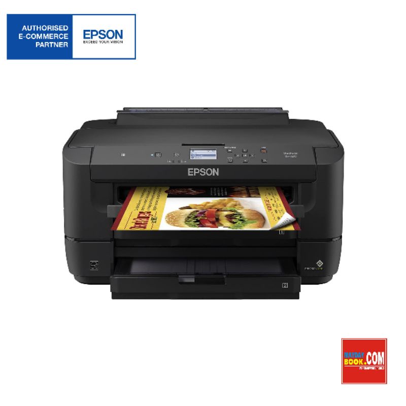 Epson Workforce Wf 7211 A3 Wi Fi Duplex Inkjet Printer ปริ้นเตอร์ออกใบกำกับภาษีได้ Shopee 3691