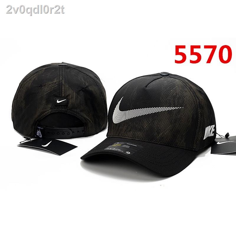 รุ่นล่าสุดของปี 2021 รับประกัน 100 % ต้นฉบับ▥☽♟Premium Quality Nike Baseball Cap Men Women Fashion Mesh Trucker Hat Unis