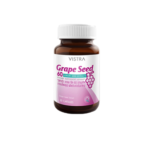 VISTRA GRAPE SEED 60MG 30 เม็ด 15กรัม