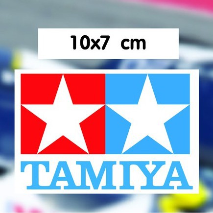 Tamiya สติ๊กเกอร์ 10x7 cm 29 บาท