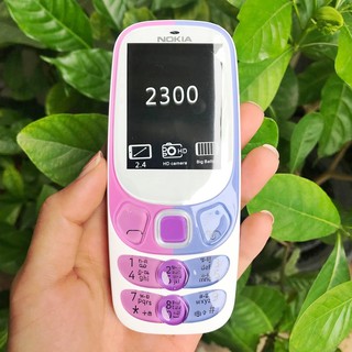 โทรศัพท์มือถือ NOKIA 2300  (สีขาว) 2 ซิม 2.4นิ้ว 3G/4G  โนเกียปุ่มกด 2030