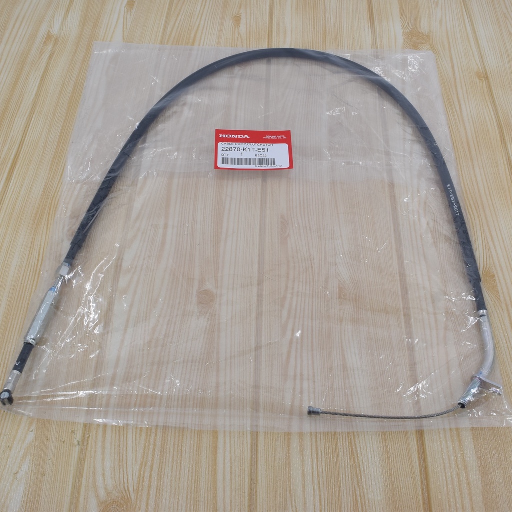 สายครัช CRF300 แท้ศูนย์ฮอนด้า ราคา/1ชิ้น 22870-K1T-E51