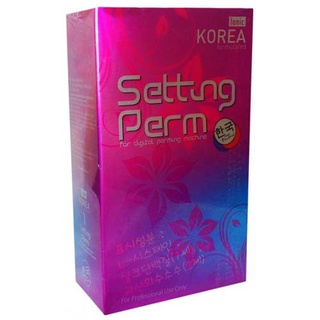 Ionic Korea Setting Perm ไอออนิค น้ำยาดัดเซตติ้งเพิร์ม น้ำยาดัดดิจิตอล 100 มล.