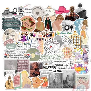 50Pcs/Set ❉ Taylor Swift：Folklore Series 03 สติ๊กเกอร์ ❉ DIY Fashion Mixed Waterproof Doodle Decals สติ๊กเกอร์