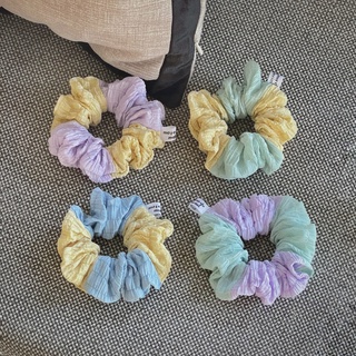 mate.made.material | Two-Tone Crinkled Scrunchies