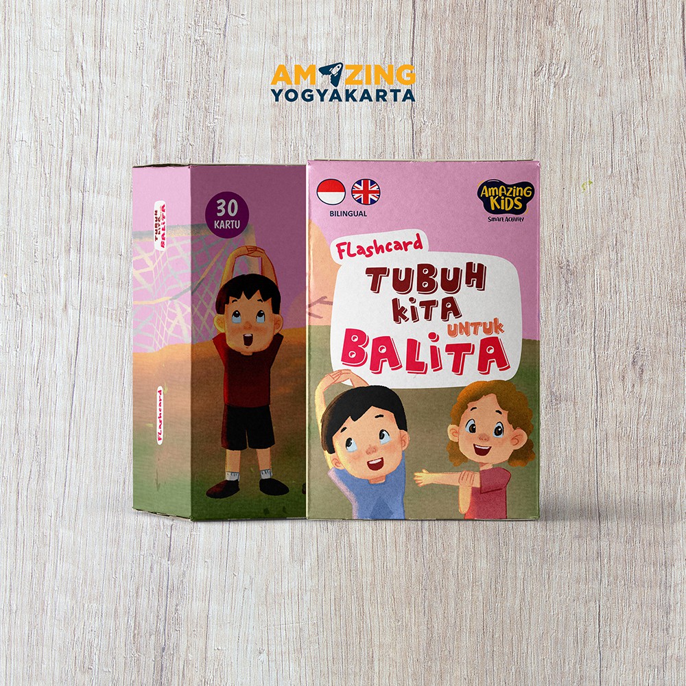 TODDLER Flashcard - ร่างกายของเรา