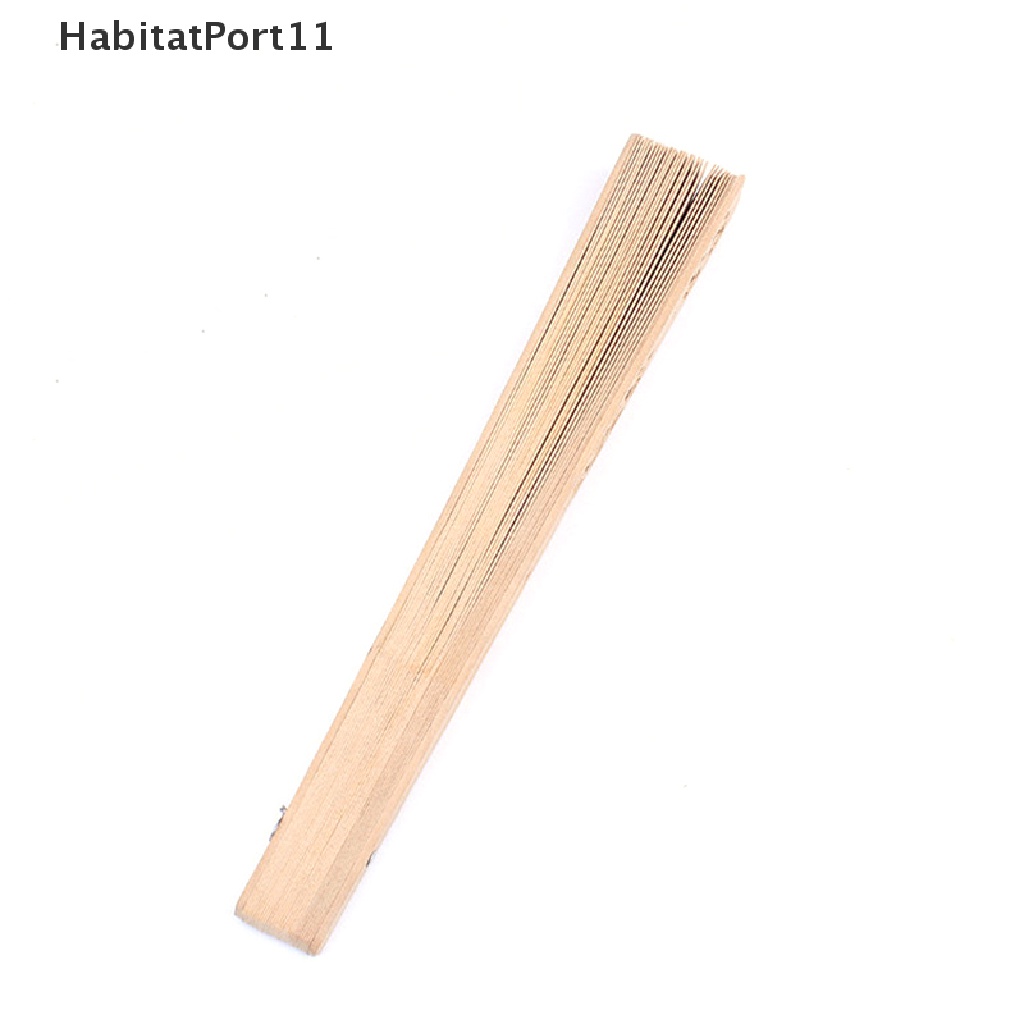 Habitatport พัดไม้ไผ่แกะสลักมือ สไตล์วินเทจ สําหรับเจ้าสาว งานแต่งงาน 1 ชิ้น - รูปที่ 2