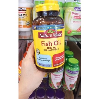 Nature Made Fish Oil 1200mg 200 Softgels