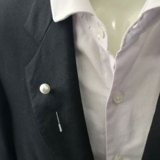 เข็มกลัดพินติดเสื้อสูท​ เข็มกลัดมุก​ เข็มกลัดเพชร lapel pin pin pearl