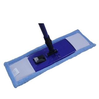 ProClean Flat Mop ไม้ถูพื้นแบบแบนพร้อมผ้าม๊อบ 1 ผืน เข้าถึงทุกซอกมุม ซับน้ำเช็ดฝุ่นได้ดี ถอดซักทำความสะอาดง่าย Homehuk