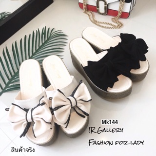 02F01011-MK144 บวกหนึ่ง (เท้าเรียวผอมใส่ปกติ) (35-39)