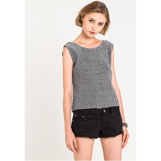 Jezebel เสื้อเบลาส์ Roaring Twenty Shimmery Sleeveless