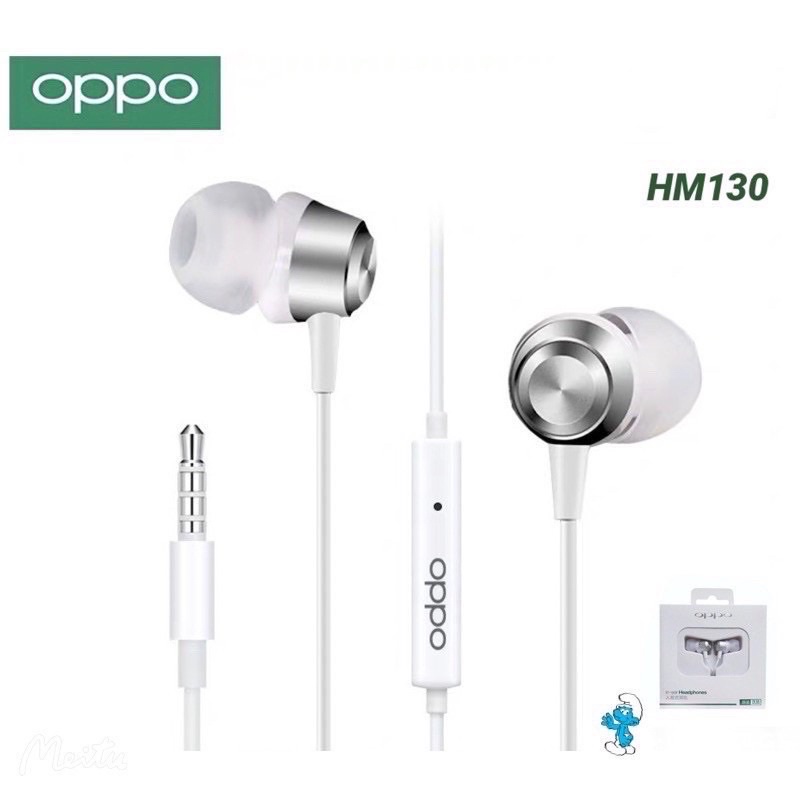 พร้อมส่งจากไทยหูฟังสำหรับ oppo MH130 เสียงดี คุณภาพ A (รับประกัน 1 ปี)