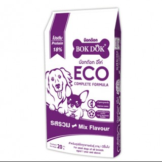 BokDok ECO อาหารสุนัขโต 20 กิโลกรัม