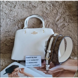 เท .Coach ถังมินิ 10" รุ่นใหม่ สายสปอร์ต /เขียว green olive