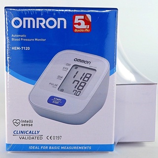 (โฉมใหม่) Omron เครื่องวัดความดัน รุ่น HEM 7120 (แถมฟรี! Adapter) พร้อมส่ง