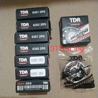 ตลับลูกปืนล้อหน้า หลัง TDR racing 6201 6300 6301 6202 6203 6302 6004 2RS