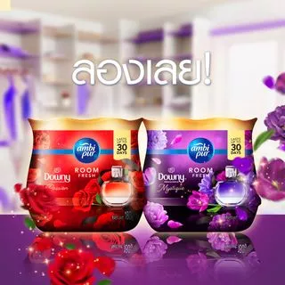 Ambi Pur แอมบิเพอร์ เจล เฟรช เจลหอมปรับอากาศ กลิ่น มิสทีค 180 กรัม x3 ขวด ดับกลิ่นห้อง Fresh