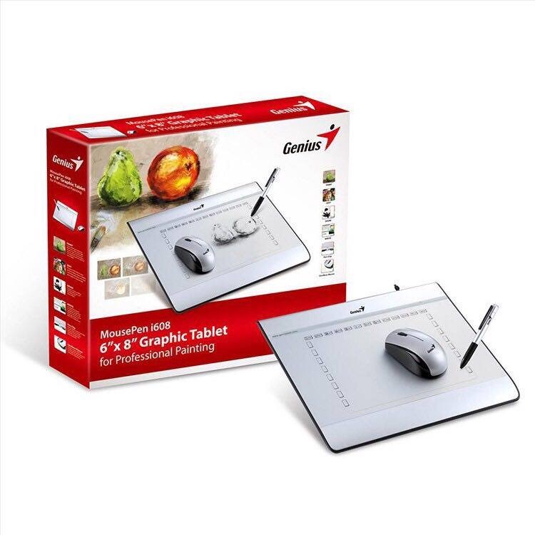 Genius Pen Mouse EasyPen เมาส์ปากกา (Silver) - jae8cy5vbe - ThaiPick