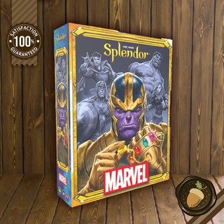 Splendor Marvel บอร์ดเกม คู่มือภาษาอังกฤษ (Boardgame บอร์ดเกม การ์ดเกม เกม)