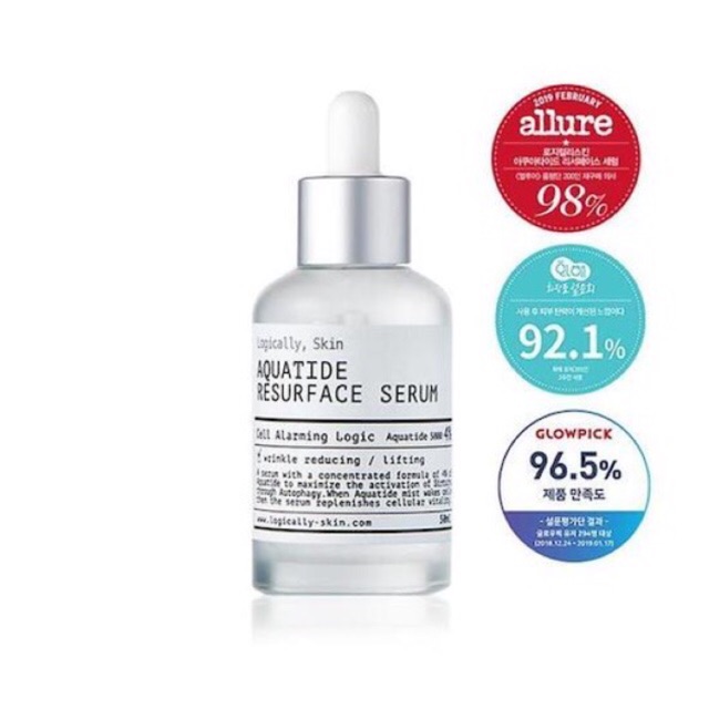 (พร้อมส่งล็อตใหม่‼️) Logically Skin Aquatide Resurface Serum 50ml
