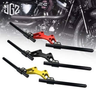 แฮนด์ สีแดง  (สำหรับ MSX)  แฮนด์แดรก CNC Motorcycle Faucet Handlebar Assembly Lower Sport Kit Handle Bar Lever System for Honda MSX125 2013 2014 2015 2016 2017 2018 2019