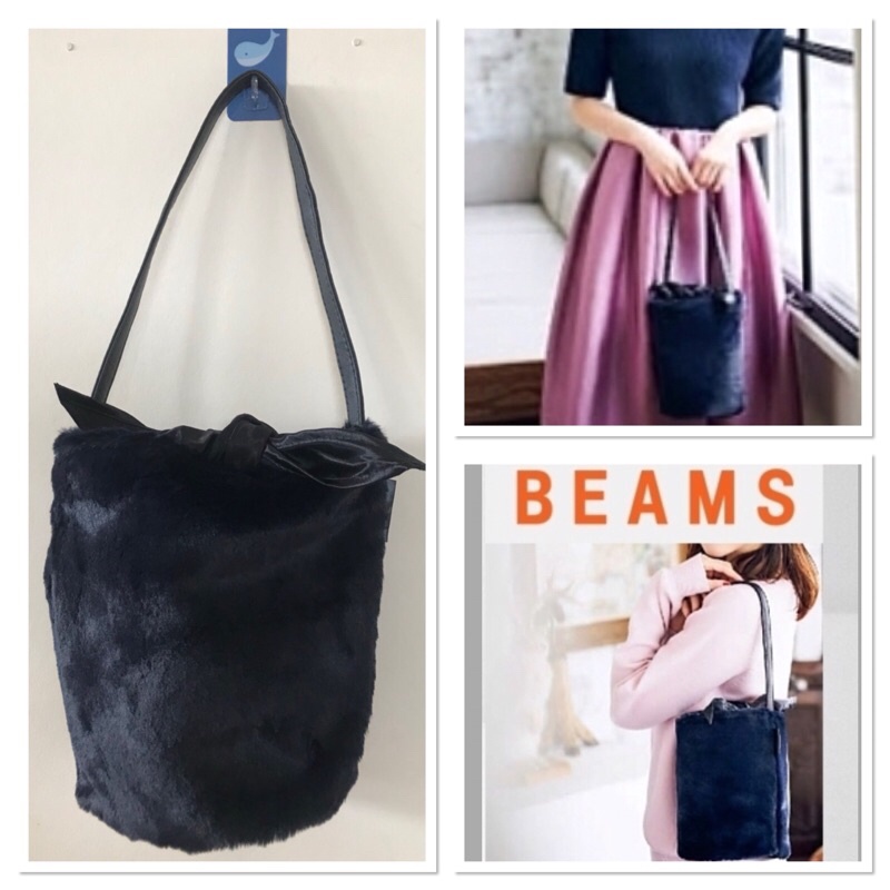 กระเป๋ามือสองทรงถัง แบรนด์ BEAMS แท้ แบรนด์ญี่ปุ่น