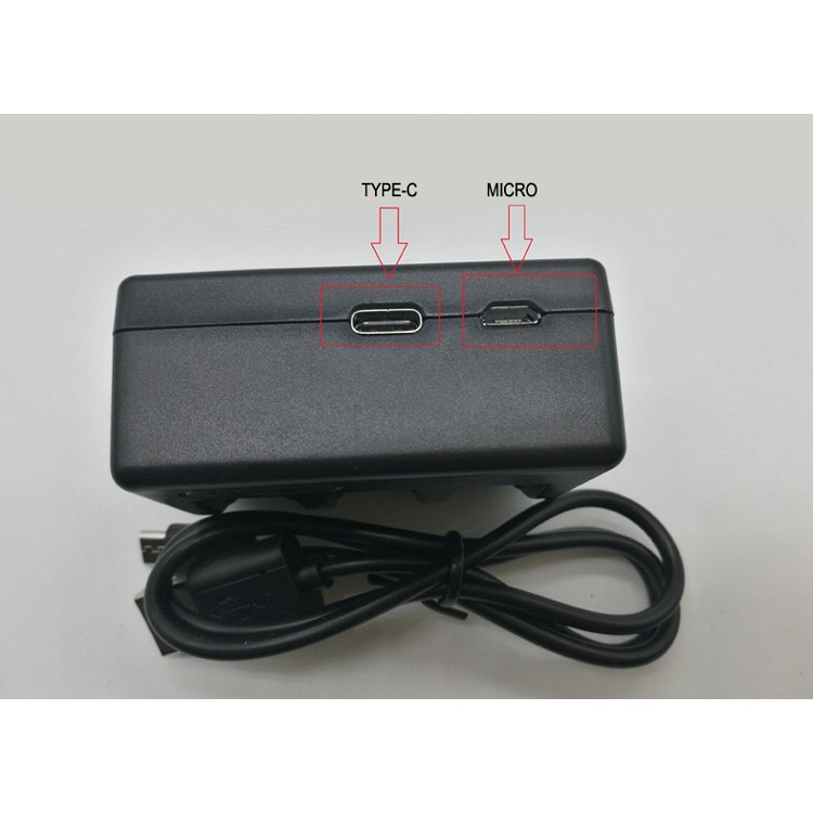 3-Channel Charger for GoPro Hero 5 / Hero 6 / Hero 7 ช่องชาร์จ 3 ช่องสำหรับ GoPro Hero 5 / Hero 6 / Hero 7