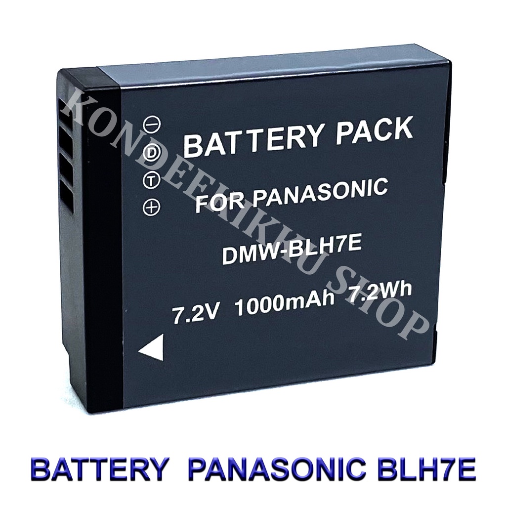 Batteria Agli Ioni Di Litio Panasonic DMW-BLH7 &ndash; Ricambio Originale Per Fotocamere