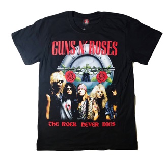 เสื้อวงร็อค Guns N Roses T-shirt เสื้อยืดวง Guns N Roses