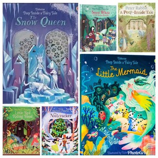 หนังสือนิทานภาษาอังกฤษ Usborne Peep Inside Fairy Tales