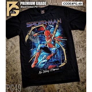 Spider-Man No way home เสื้อยืด หนัง นักร้อง เสื้อดำ สกรีนลาย ผ้านุ่ม  T SHIRT S M L XL XXL