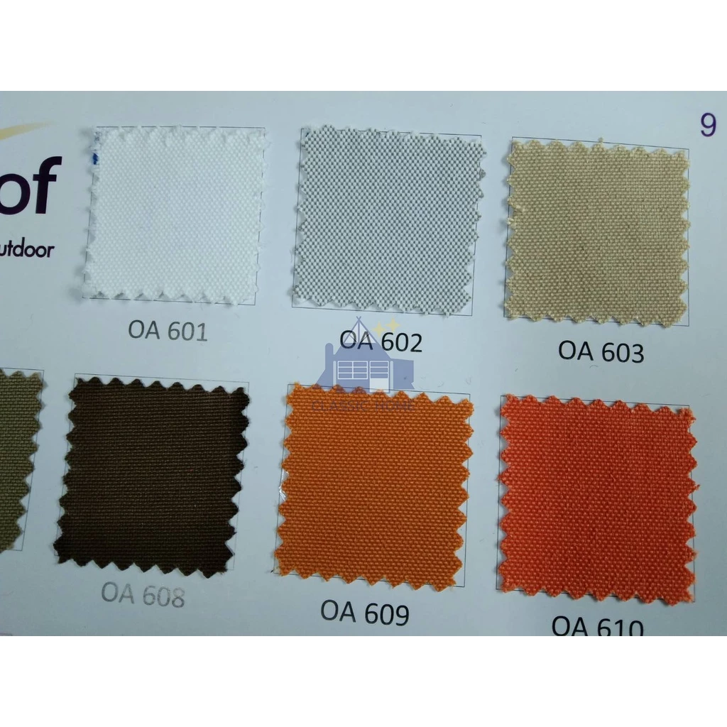 ผ้าบุเฟอร์นิเจอร์ Outdoor Fabric กันยูวี สะท้อนน้ำ สำหรับเรือ ริมหาด ริมสระ thumbnail 8